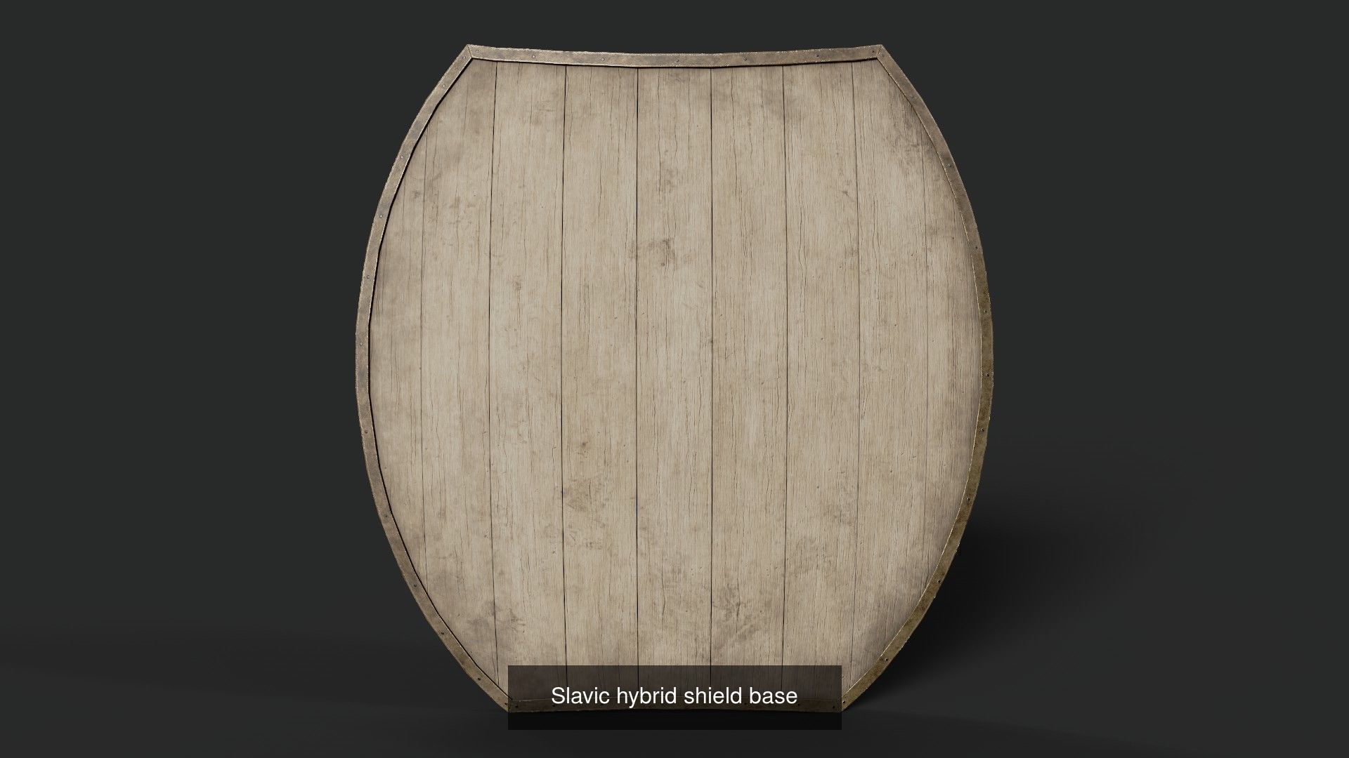 Slavic hybrid shields 40 pieces 3D Model Collection_11