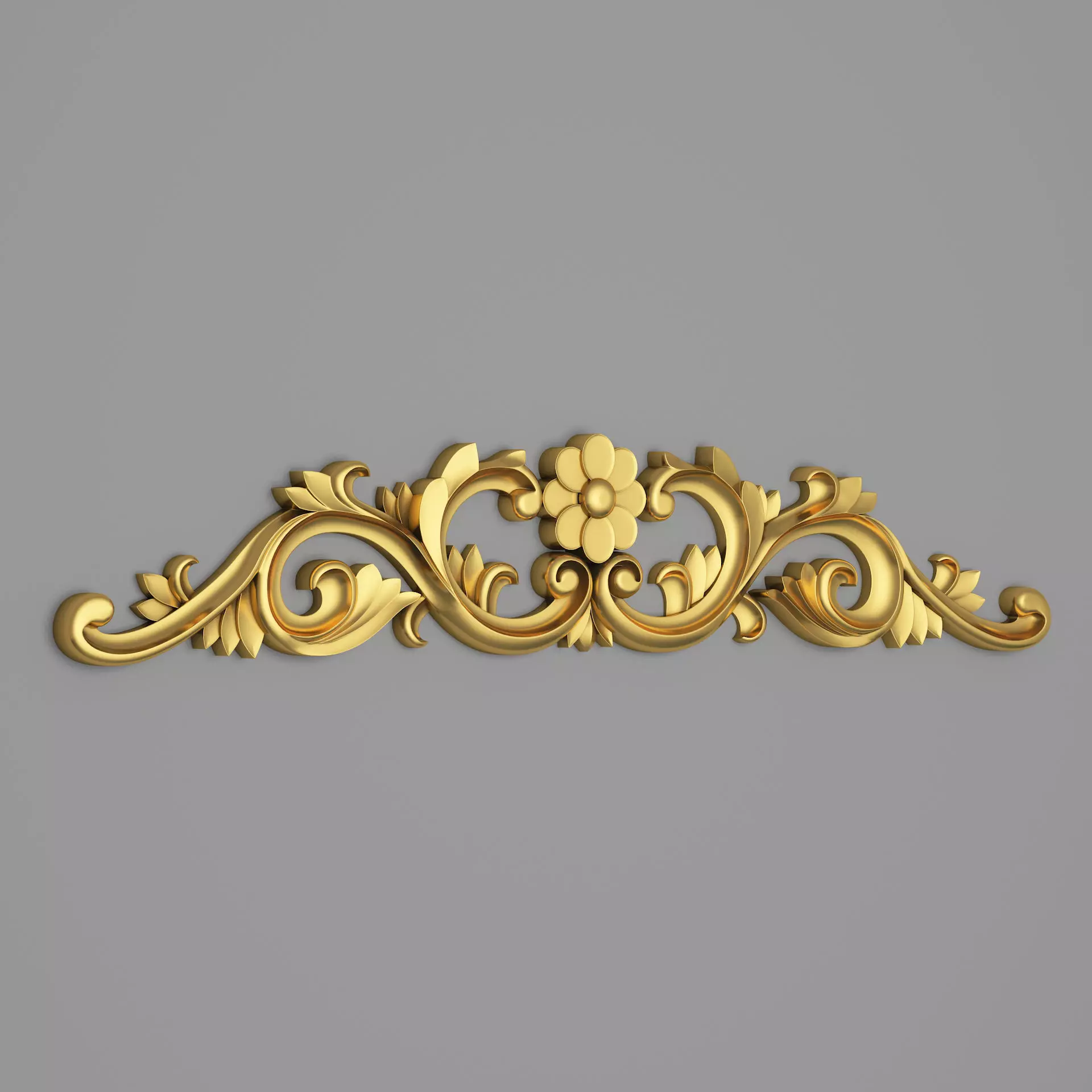 Classic Carved 012 3D model_0