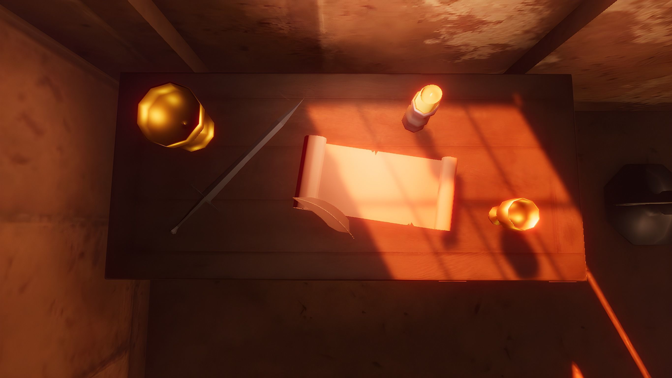 Ancient Temple Low-poly 3D model_14