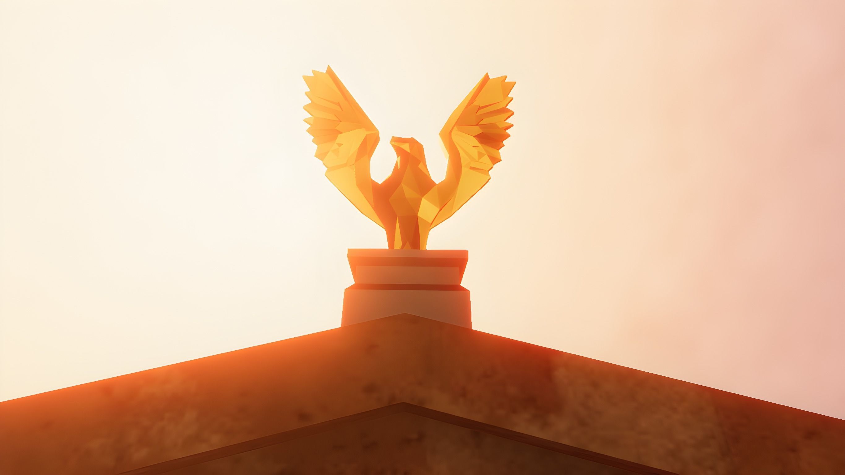 Ancient Temple Low-poly 3D model_23