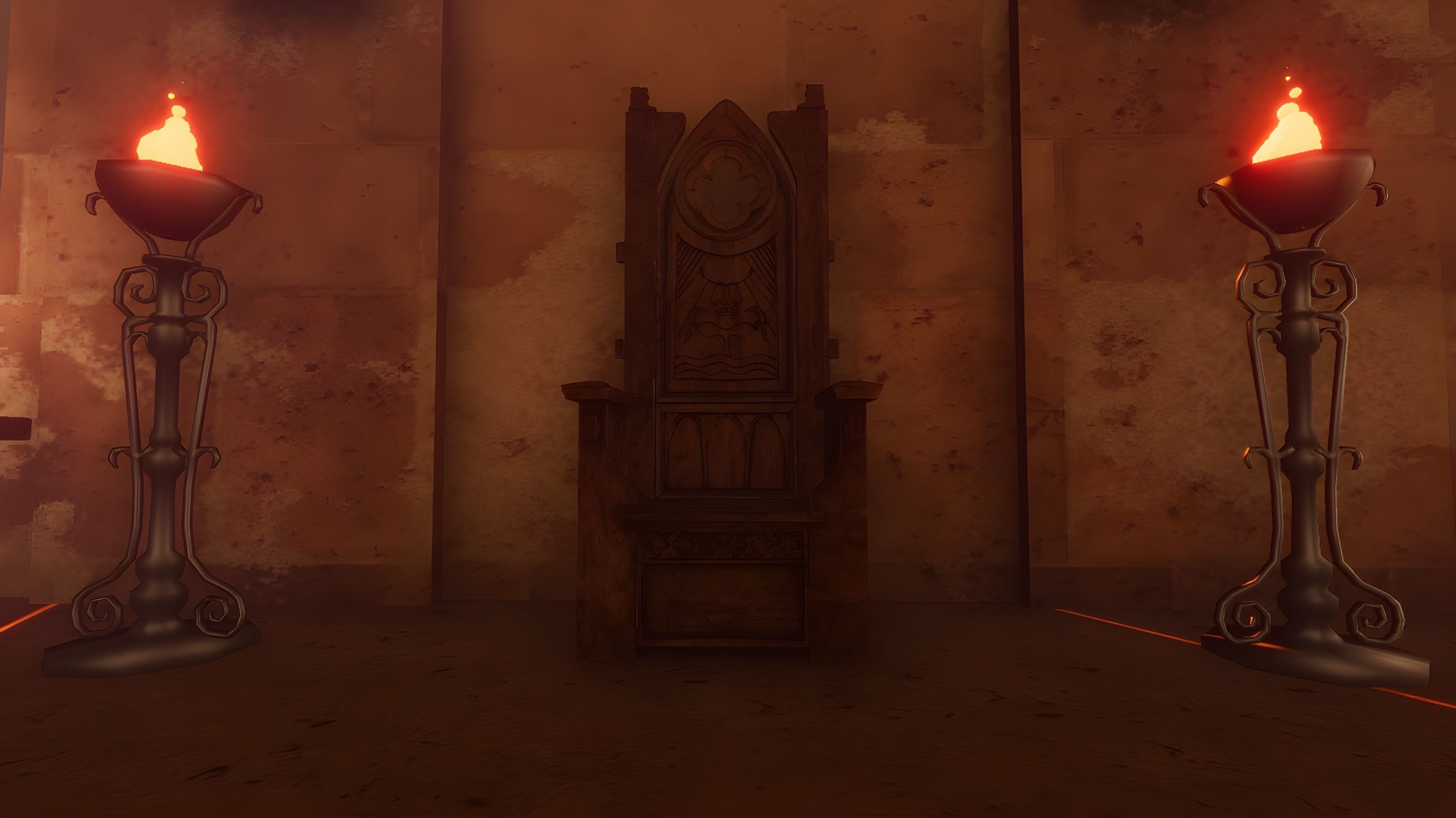 Ancient Temple Low-poly 3D model_15