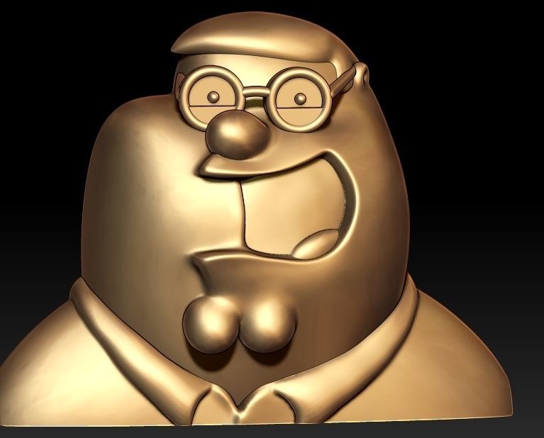  Peter Grifin Pendant  3D print model_2