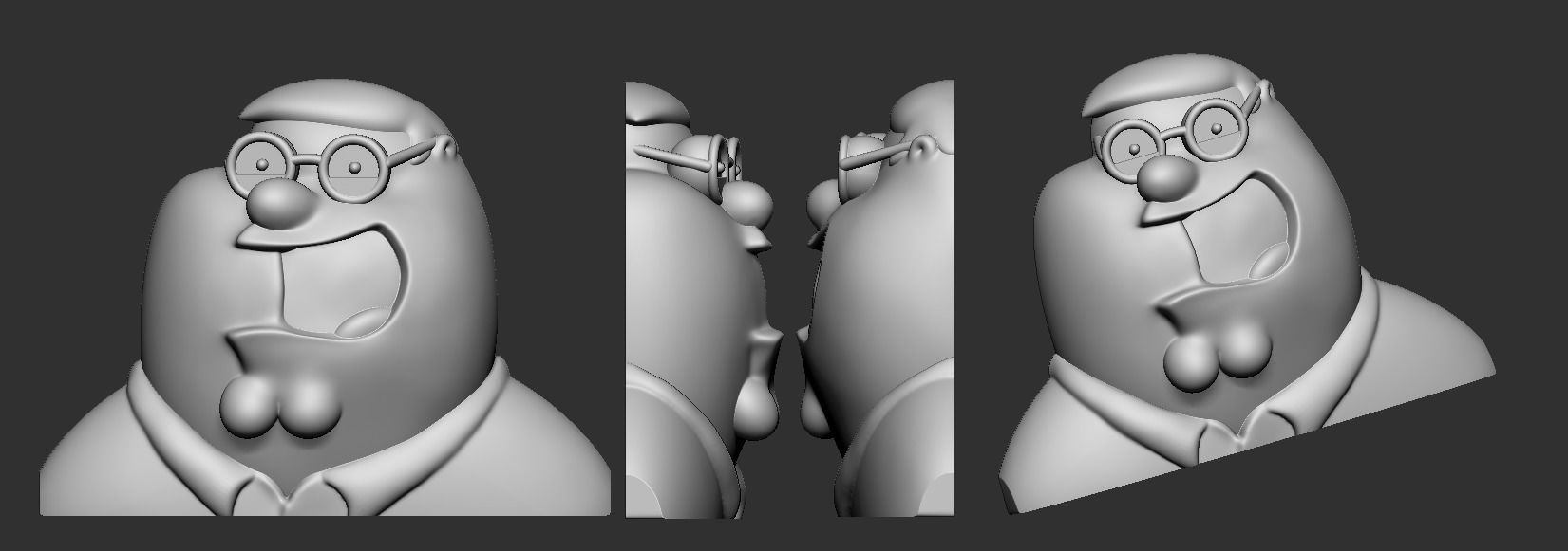  Peter Grifin Pendant  3D print model_4