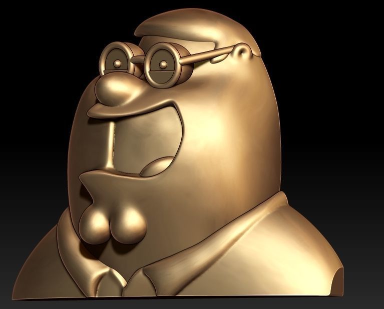  Peter Grifin Pendant  3D print model_1