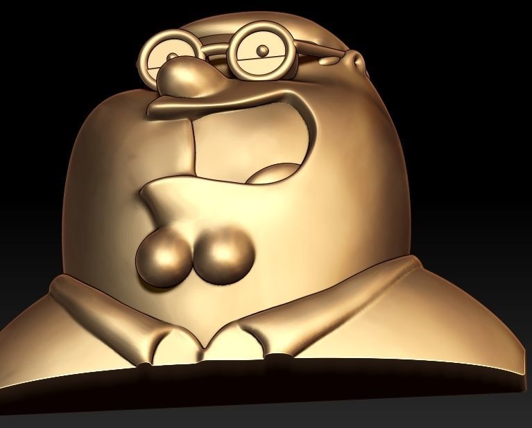  Peter Grifin Pendant  3D print model_3