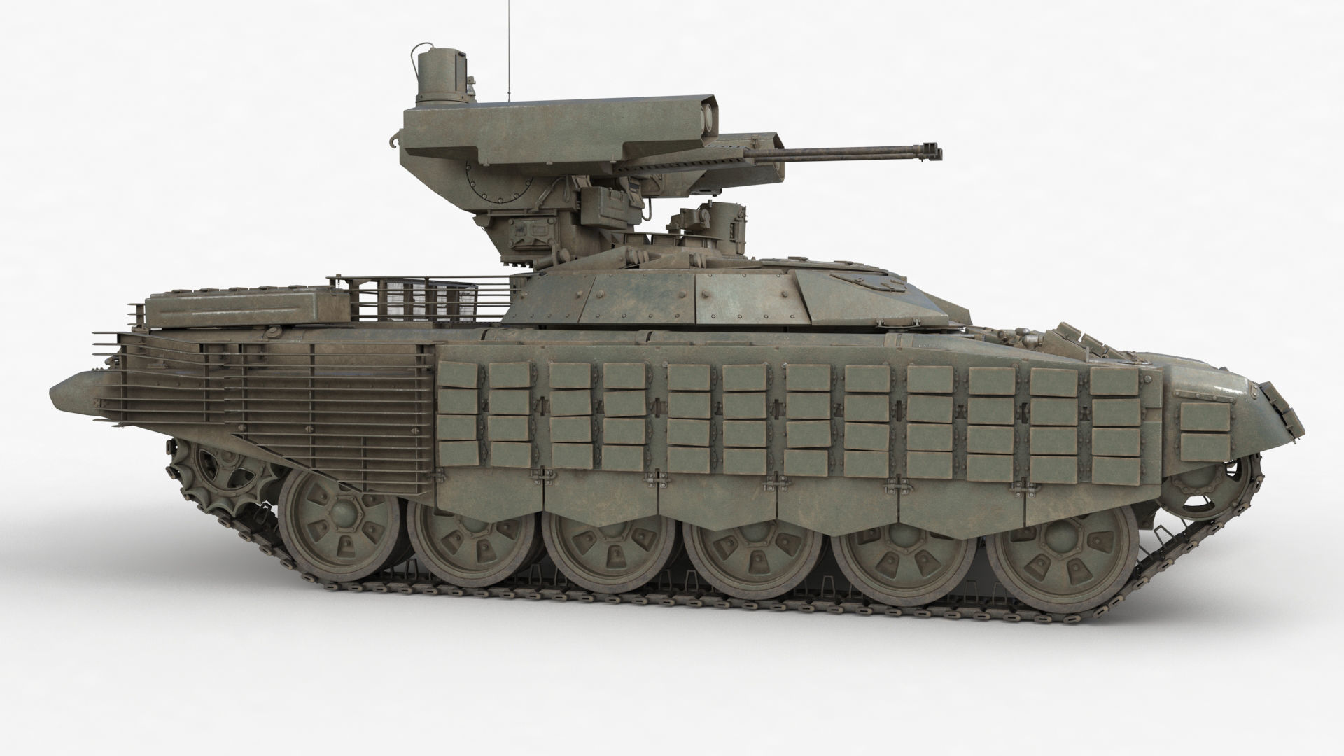 Tank Terminator BMPT 72 War 3D model_49