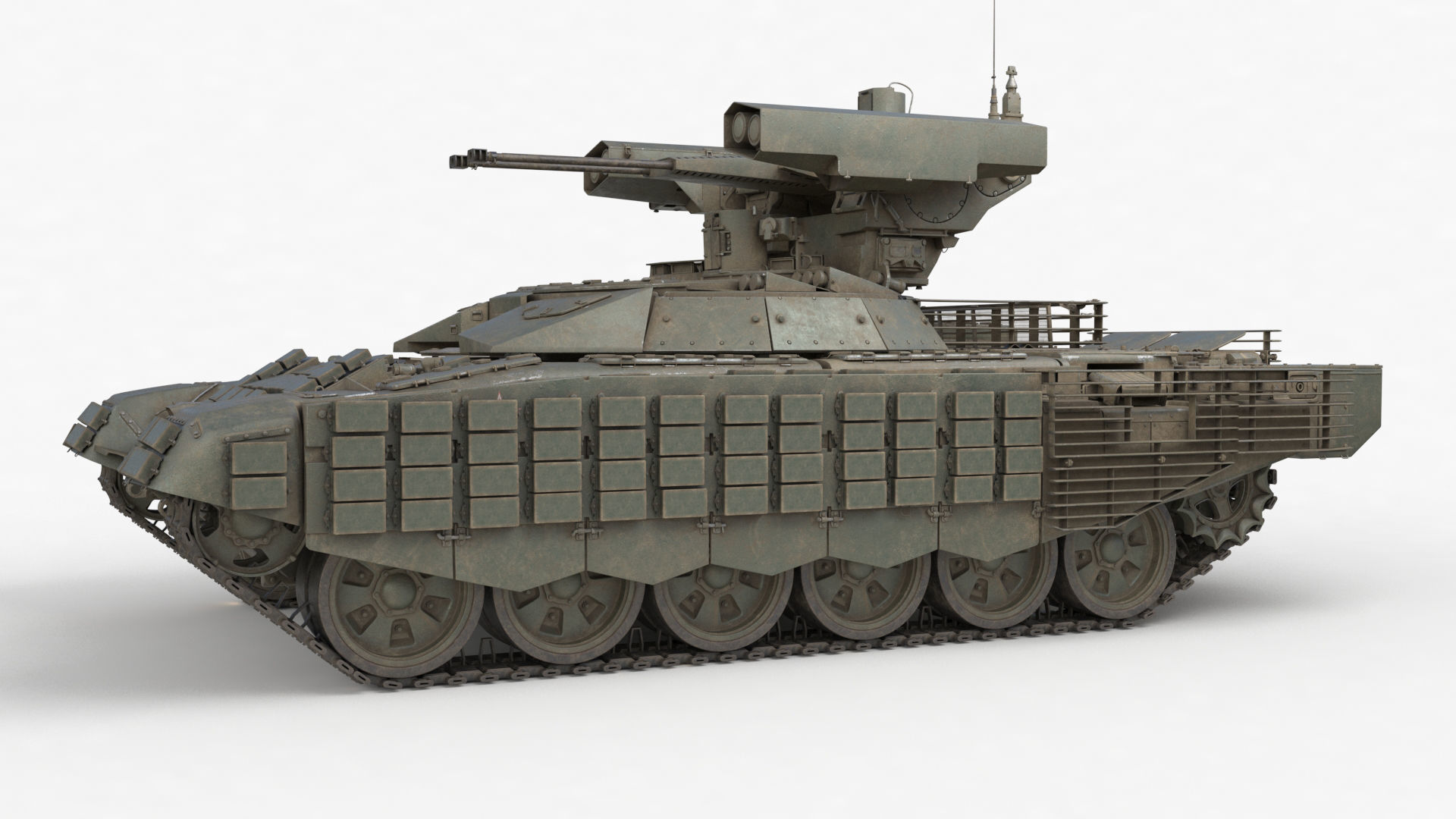 Tank Terminator BMPT 72 War 3D model_71