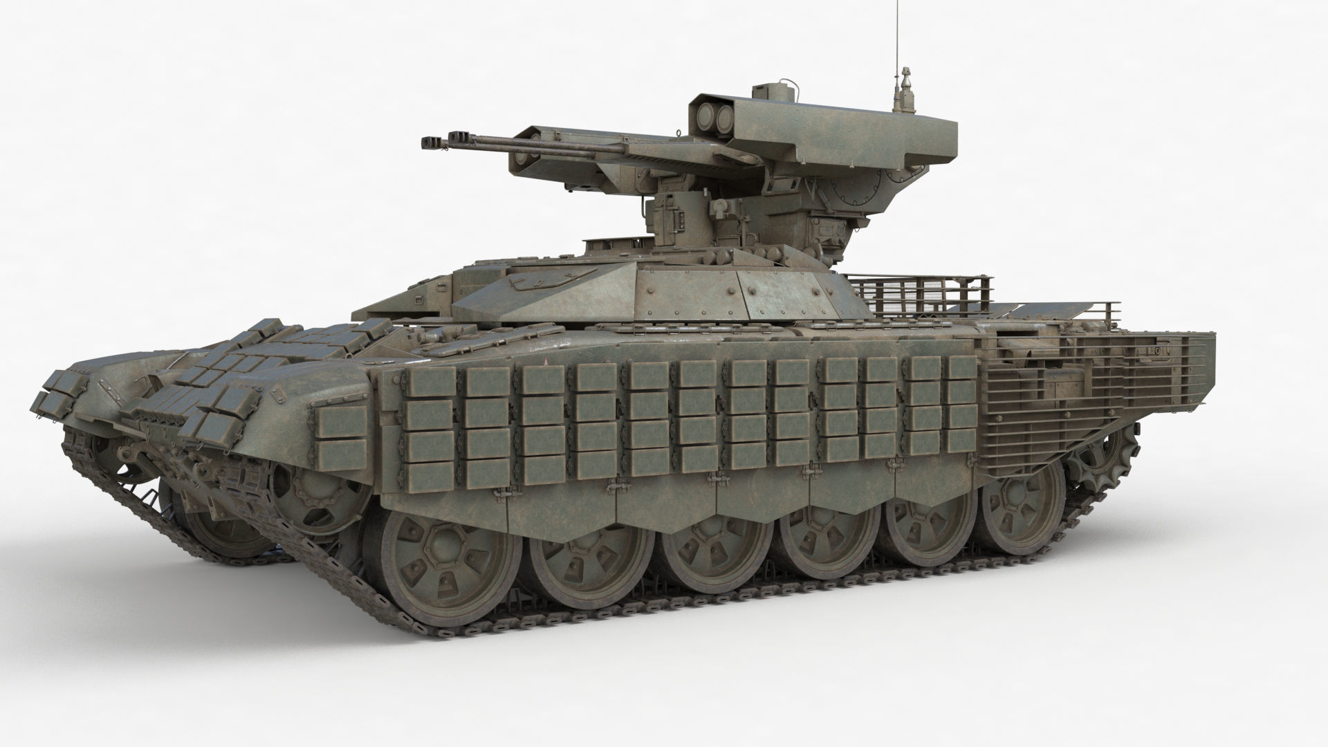Tank Terminator BMPT 72 War 3D model_72