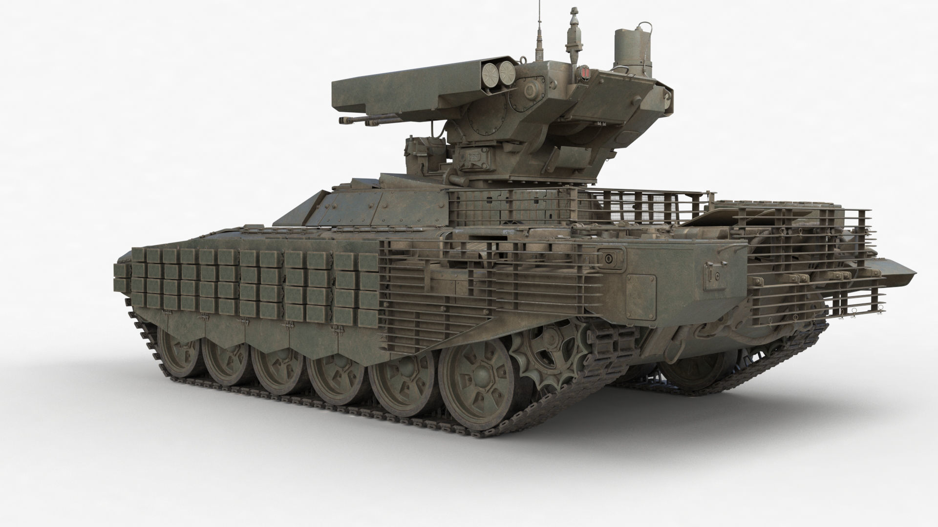 Tank Terminator BMPT 72 War 3D model_64