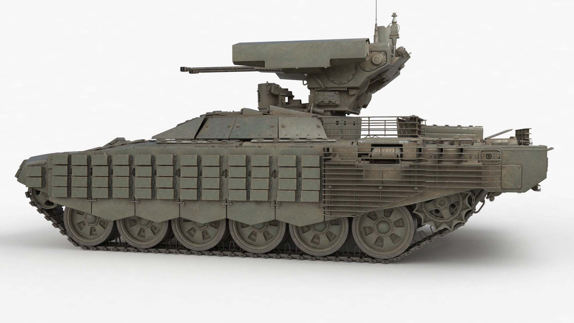 Tank Terminator BMPT 72 War 3D model_67