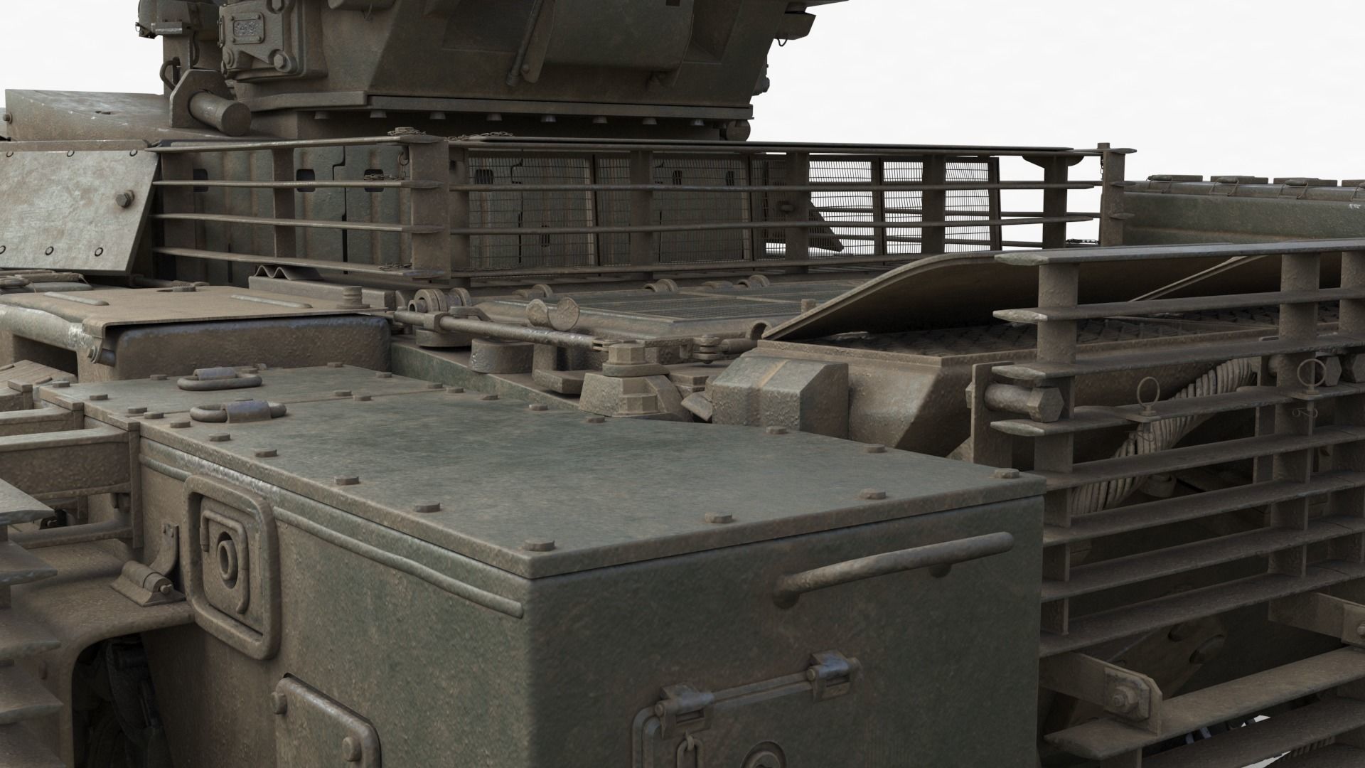 Tank Terminator BMPT 72 War 3D model_33