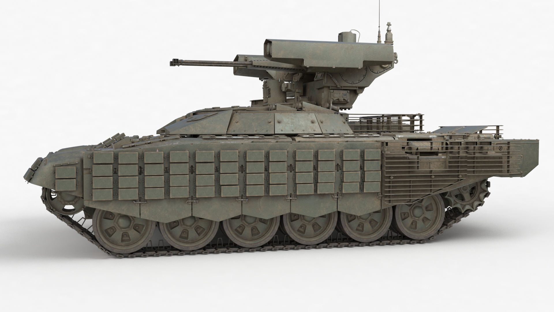 Tank Terminator BMPT 72 War 3D model_70