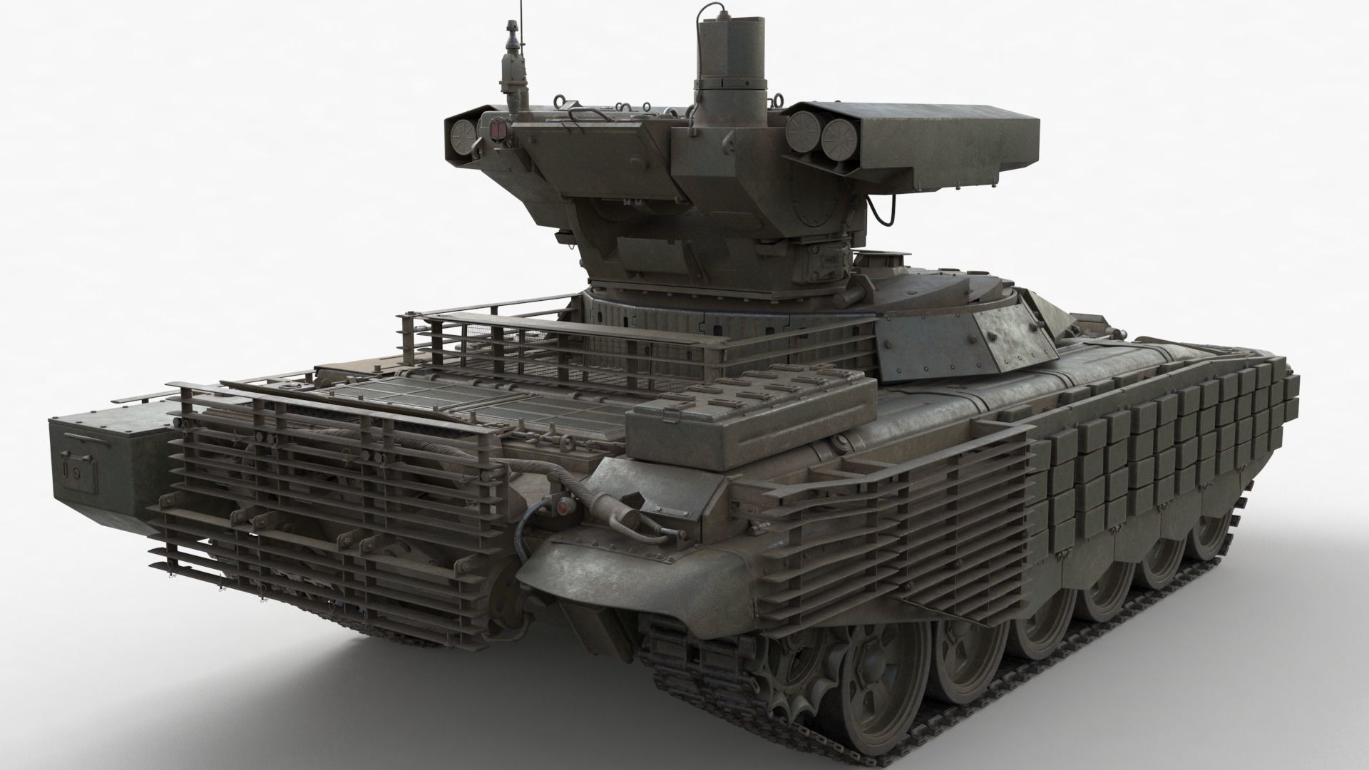Tank Terminator BMPT 72 War 3D model_26