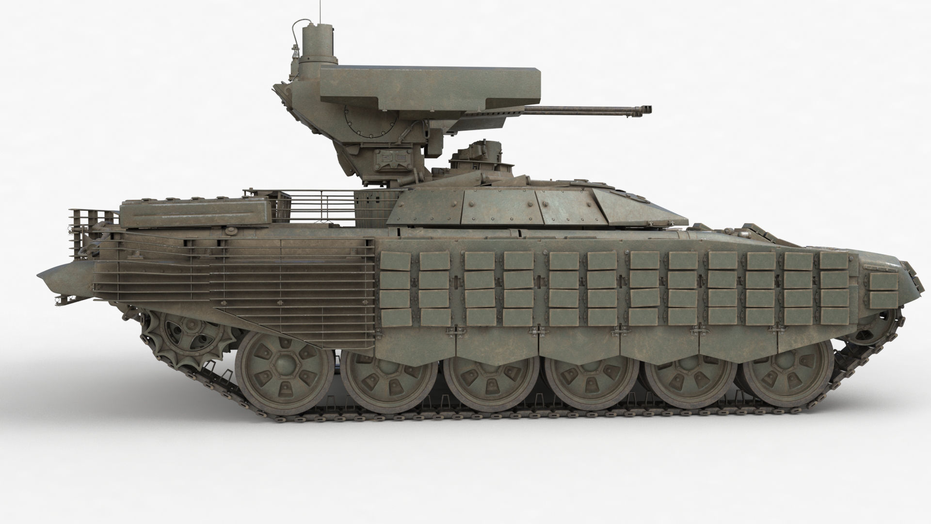 Tank Terminator BMPT 72 War 3D model_51
