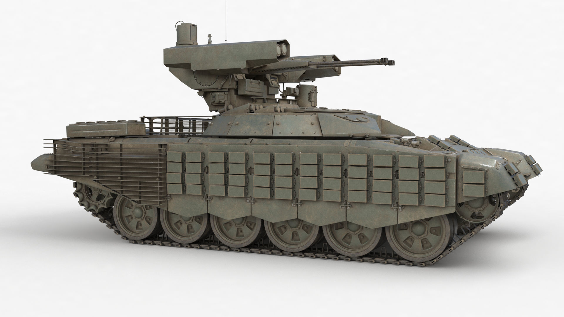 Tank Terminator BMPT 72 War 3D model_48