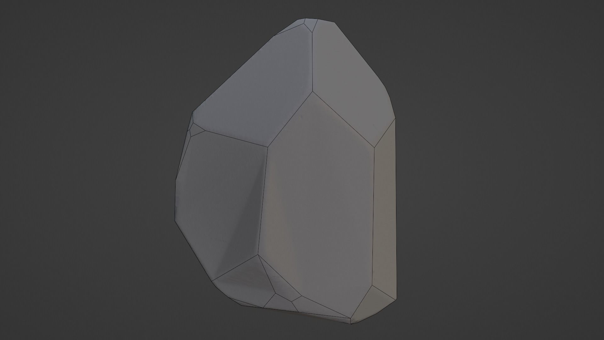 Rocks Low-poly 3D model_8