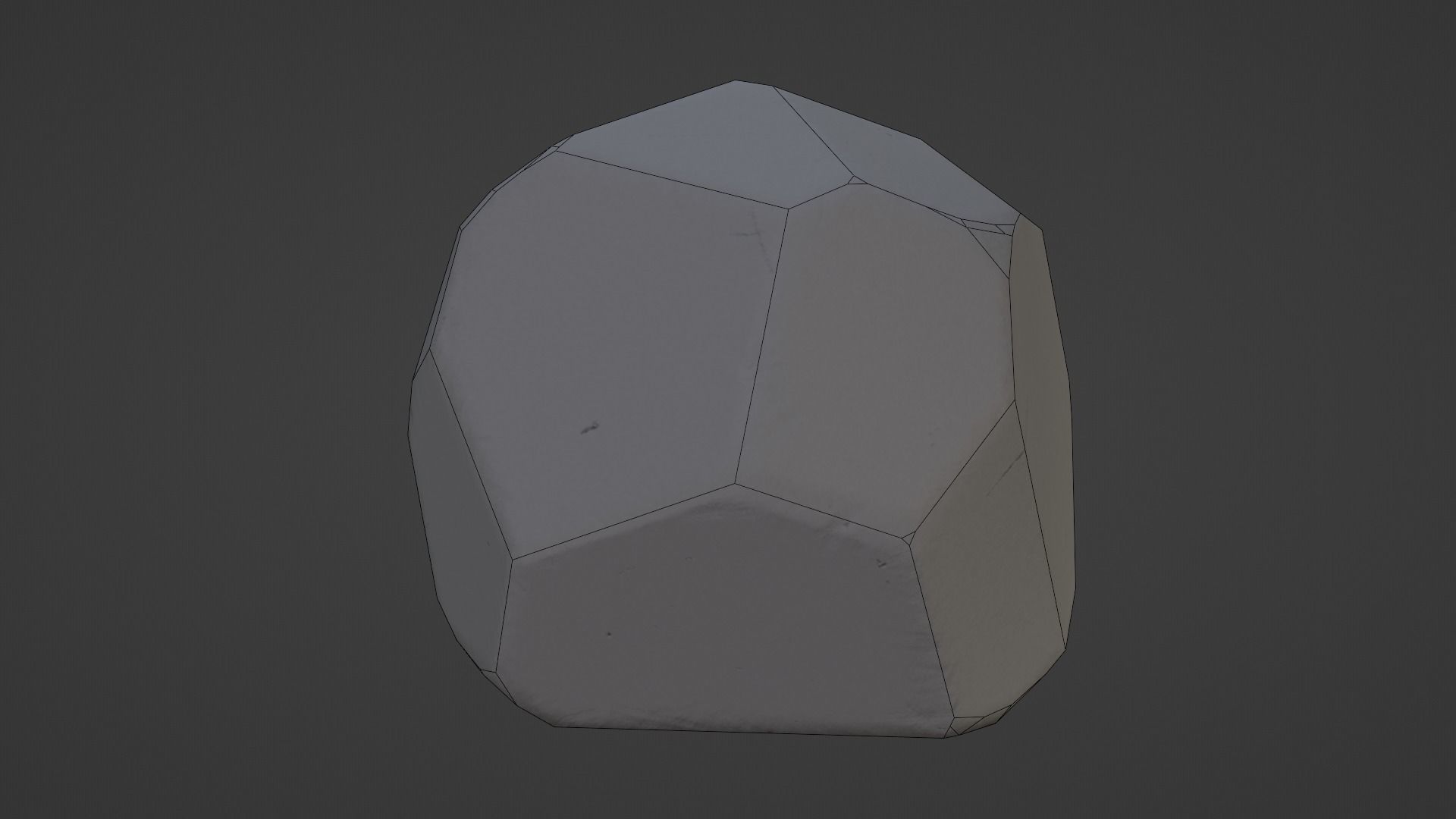 Rocks Low-poly 3D model_4
