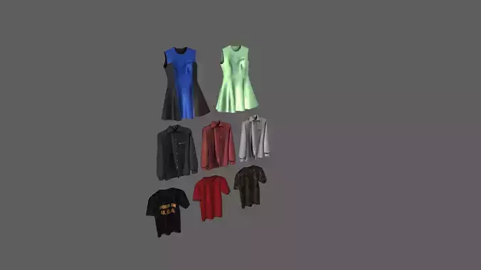 Shirt tshirt and dress