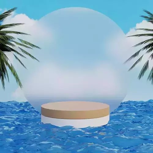 3d background for product showcase or marketing or marketing Free 3D model