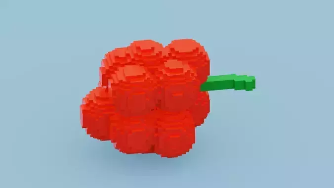 Voxel Red Grape 