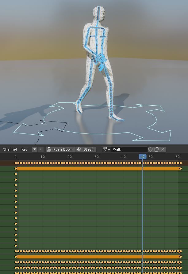 Rigged low-poly e-bike red version with basic cyclist  Low-poly 3D model_17