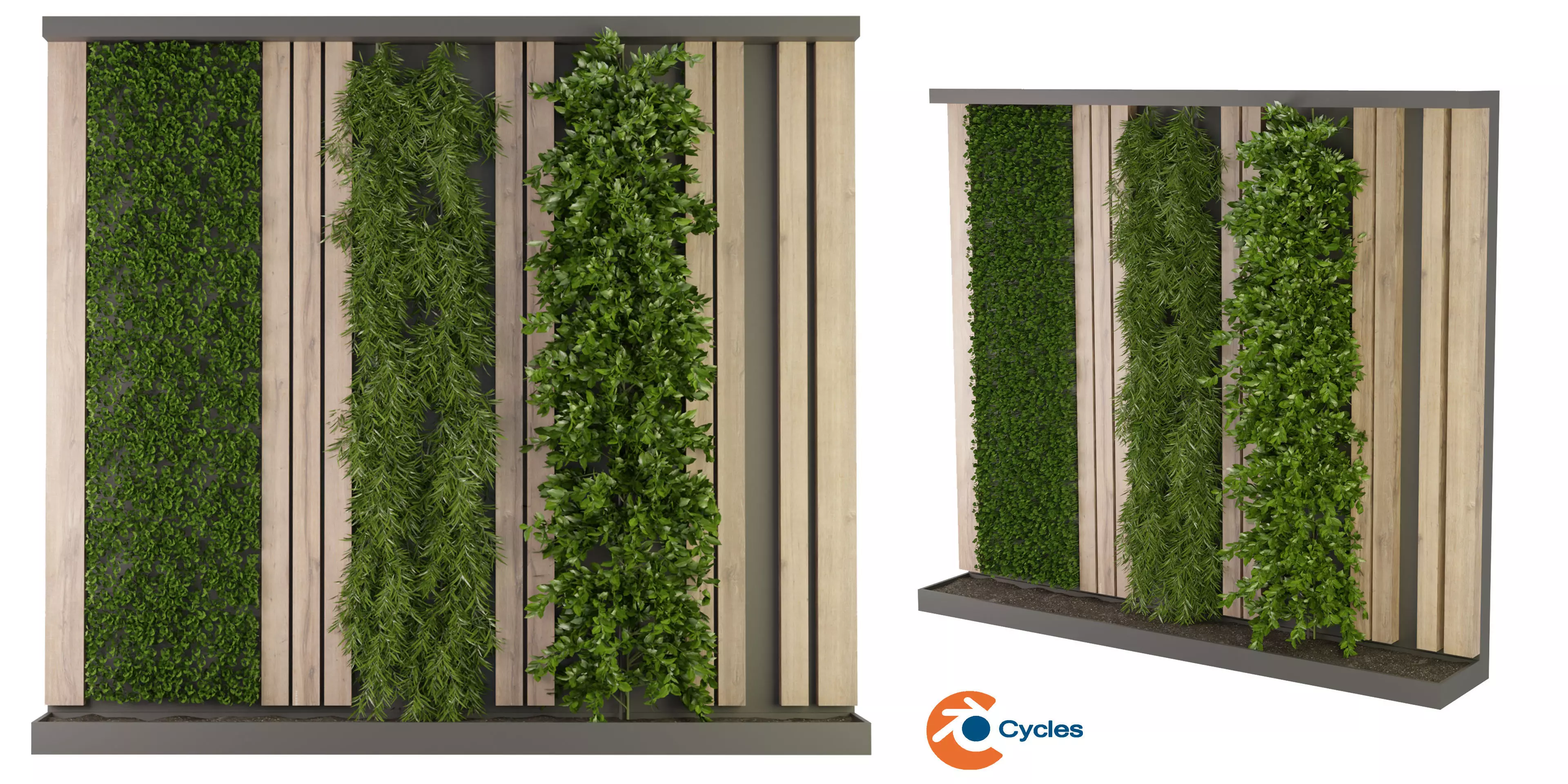 Collection plant vol 172 - blender model  3D model_0