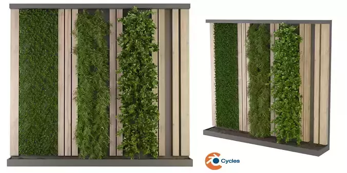 Collection plant vol 172 - blender model  3D model