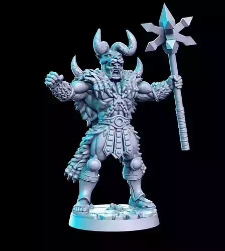 Rock Soul Calibur Blade PS game 32mm Pre-supported 3D print model