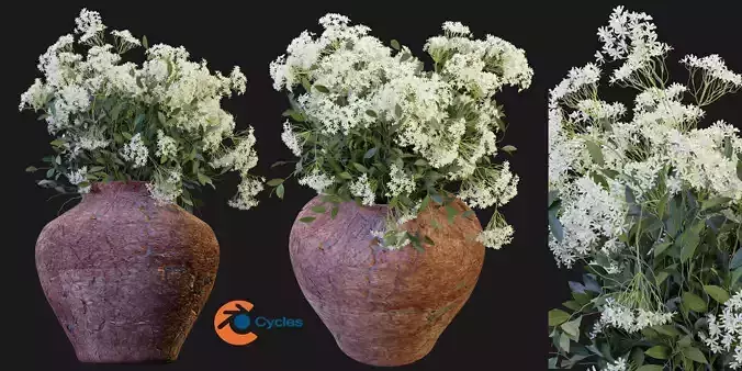 Collection plant vol 175 - blender model  3D model