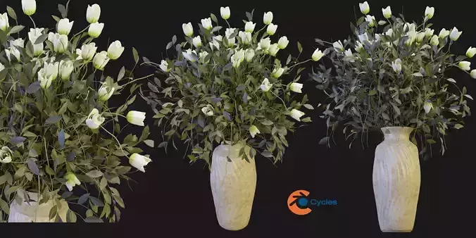 Collection plant vol 186 - blender model
