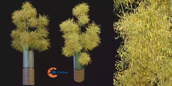 Collection plant vol 187 - blender model