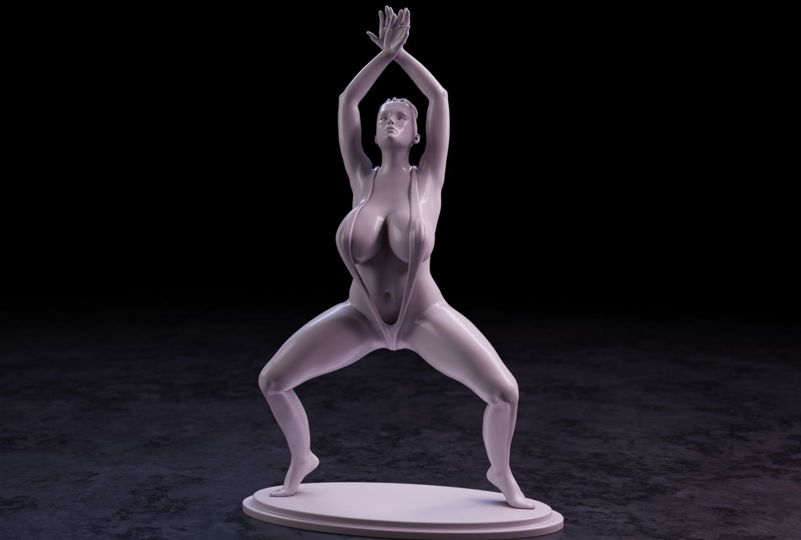 Sexy girl 110 3D print model_2