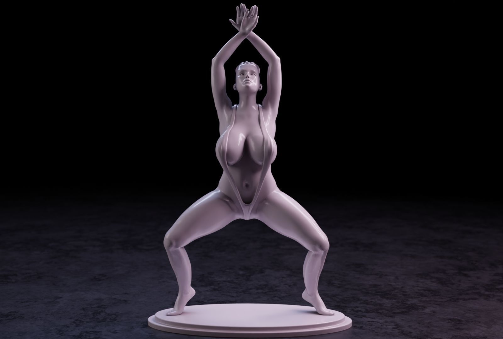 Sexy girl 110 3D print model_1