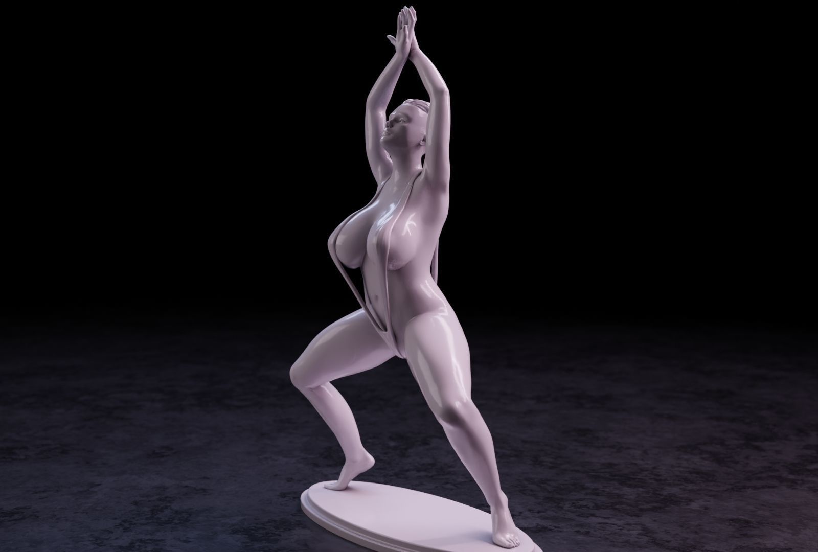Sexy girl 110 3D print model_6