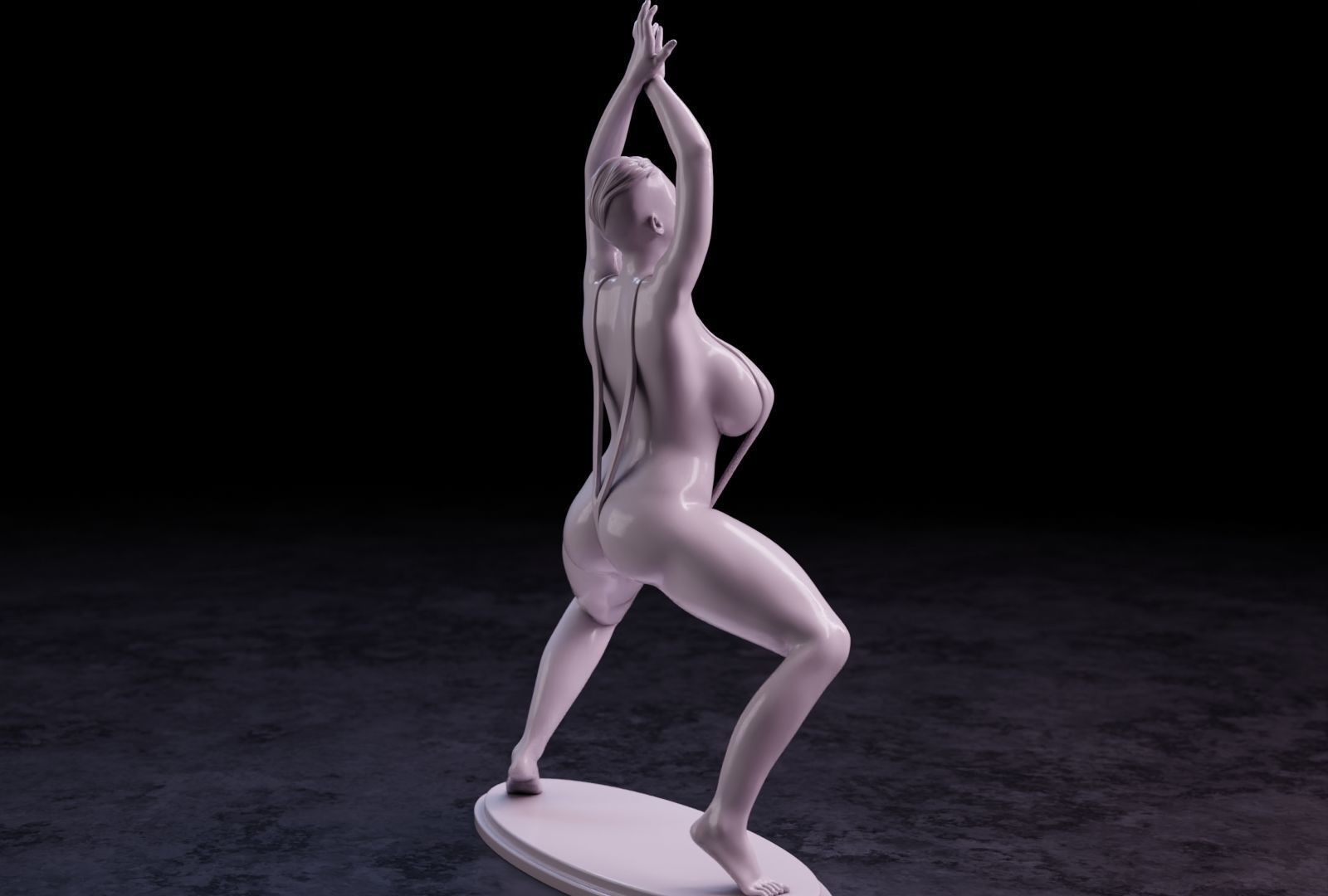 Sexy girl 110 3D print model_25