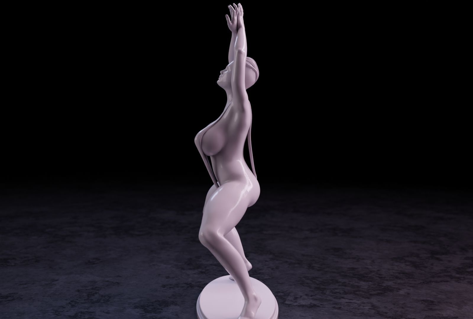 Sexy girl 110 3D print model_10
