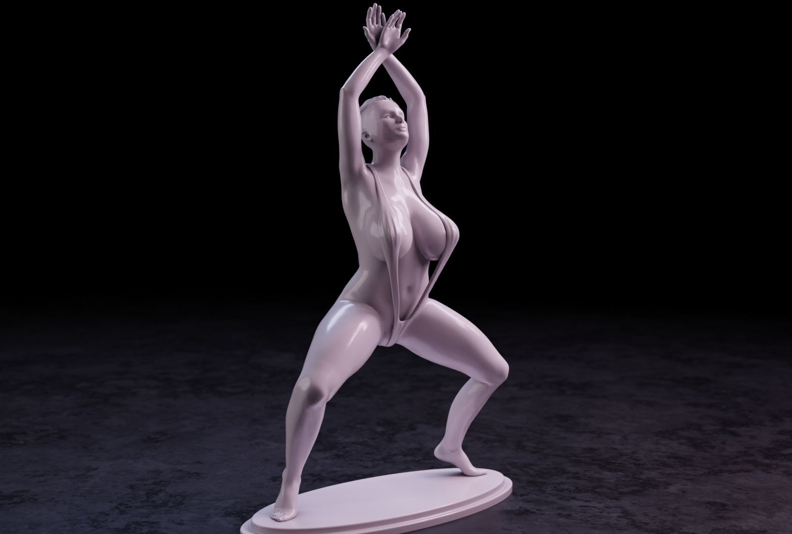 Sexy girl 110 3D print model_34