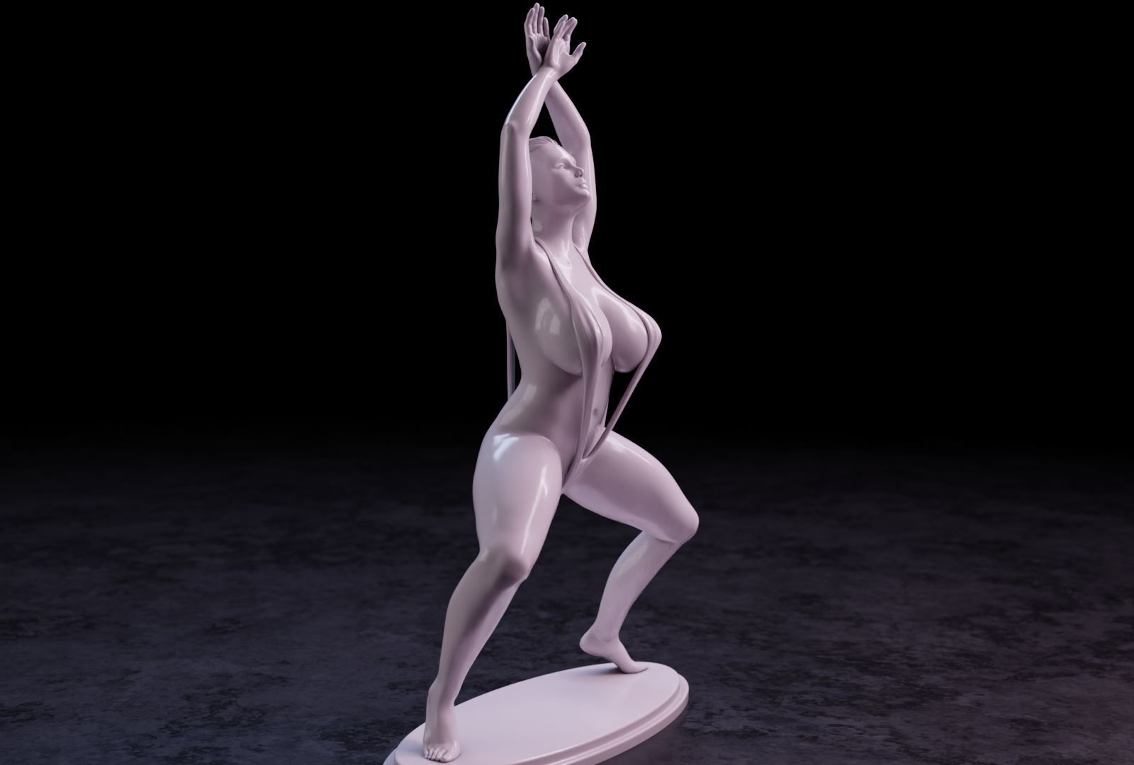 Sexy girl 110 3D print model_32