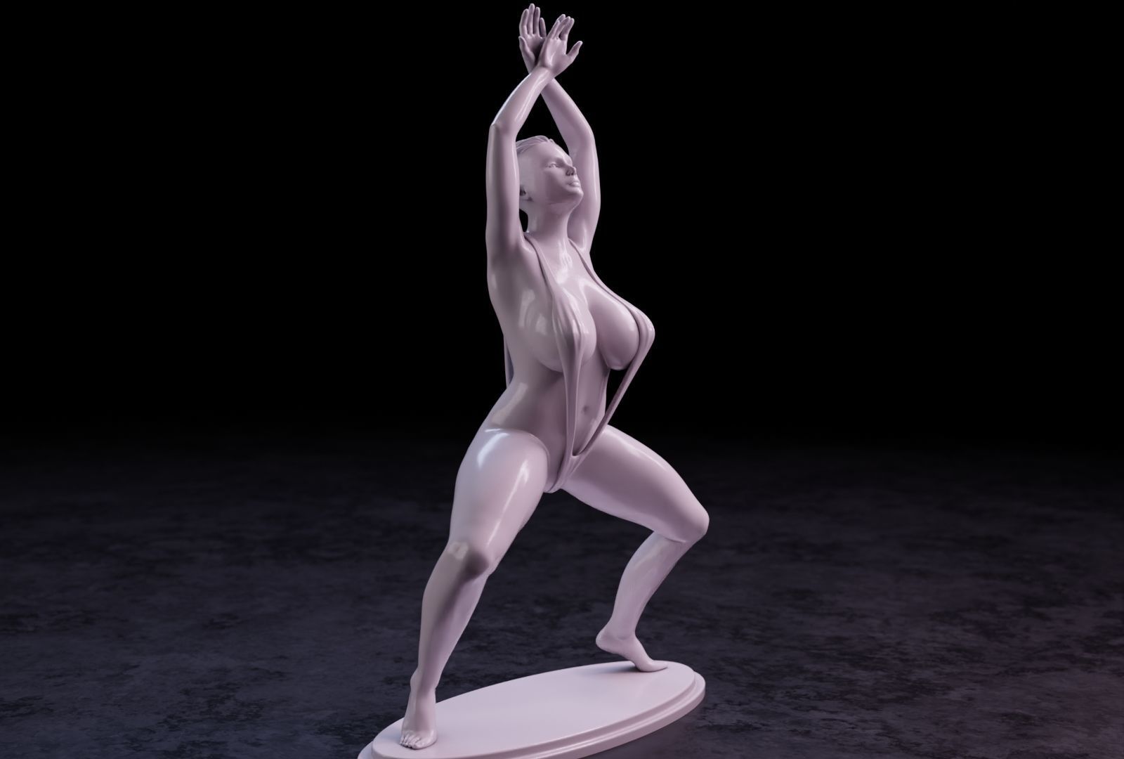 Sexy girl 110 3D print model_33