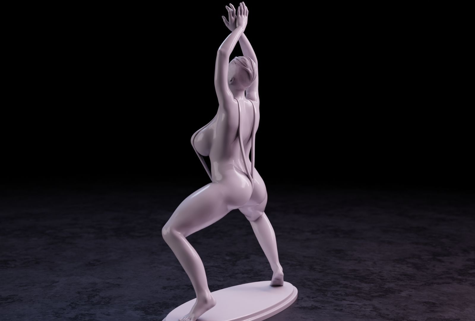 Sexy girl 110 3D print model_14