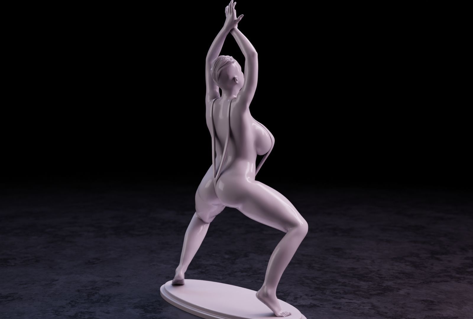 Sexy girl 110 3D print model_24