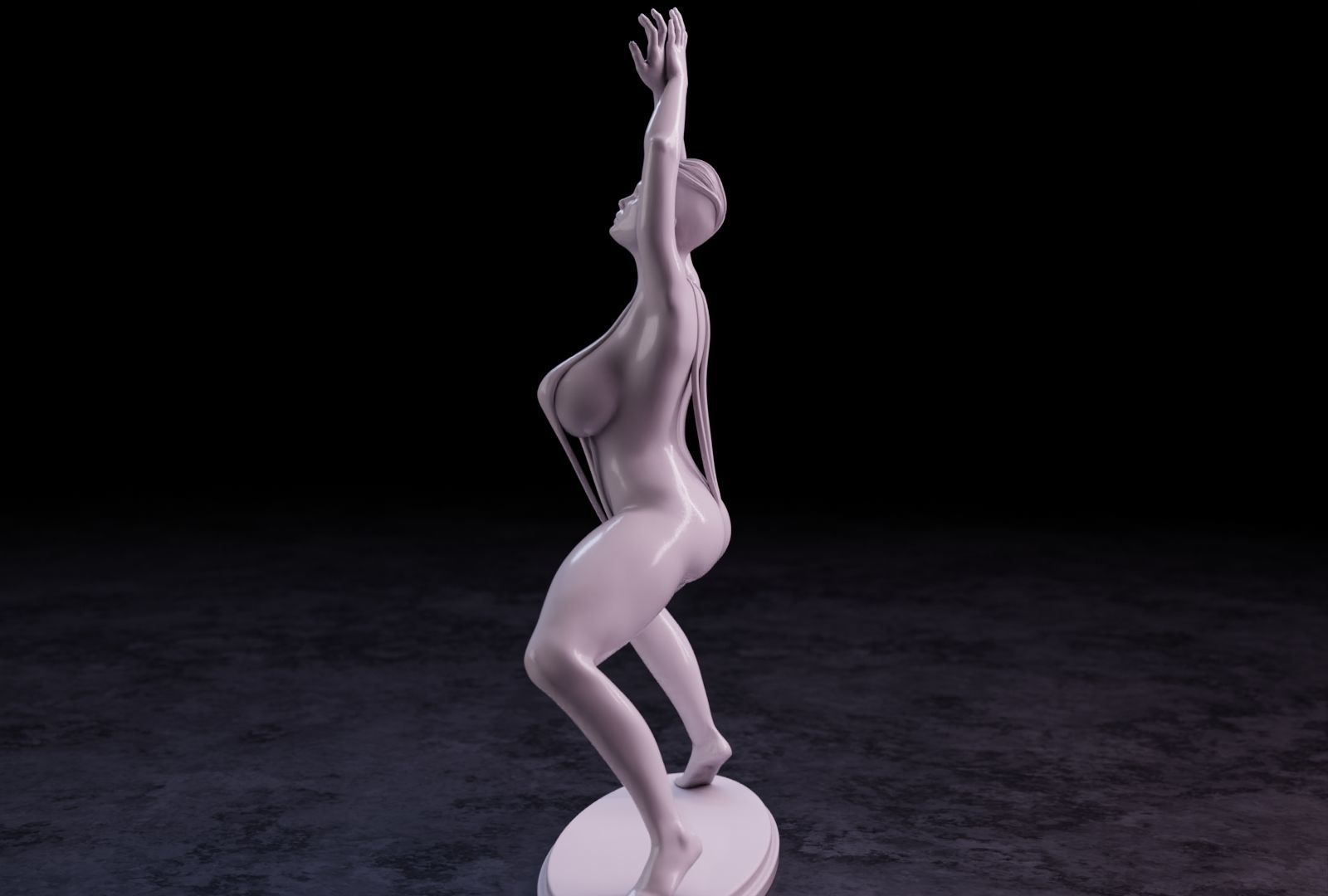 Sexy girl 110 3D print model_11