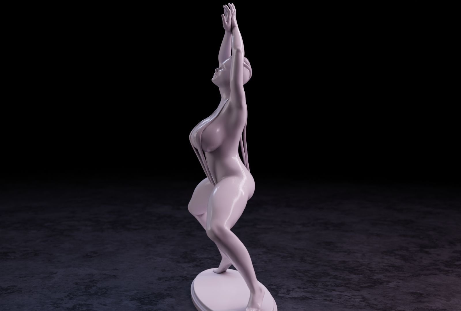Sexy girl 110 3D print model_9