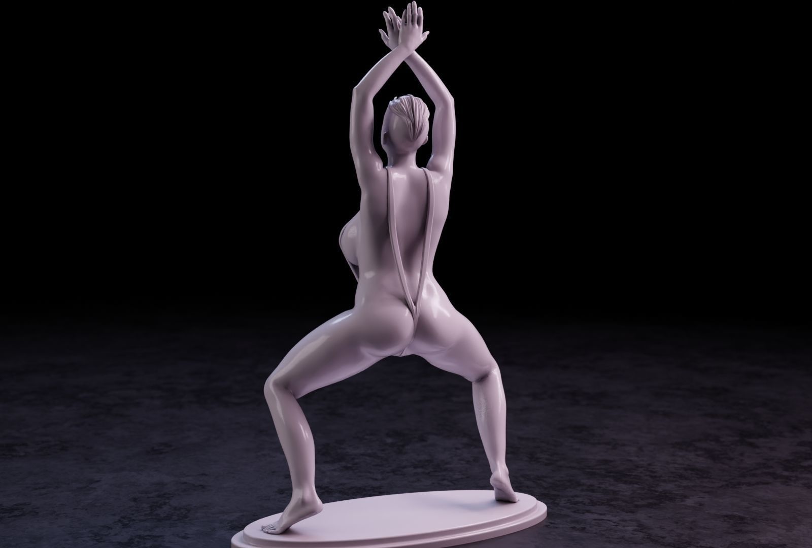Sexy girl 110 3D print model_17
