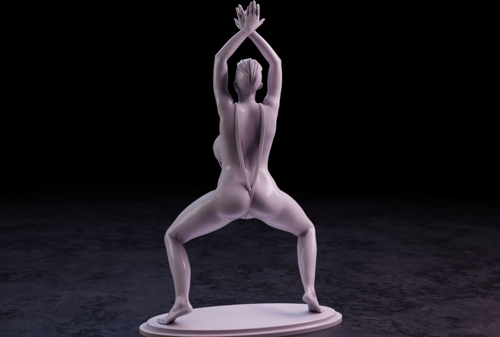 Sexy girl 110 3D print model_18