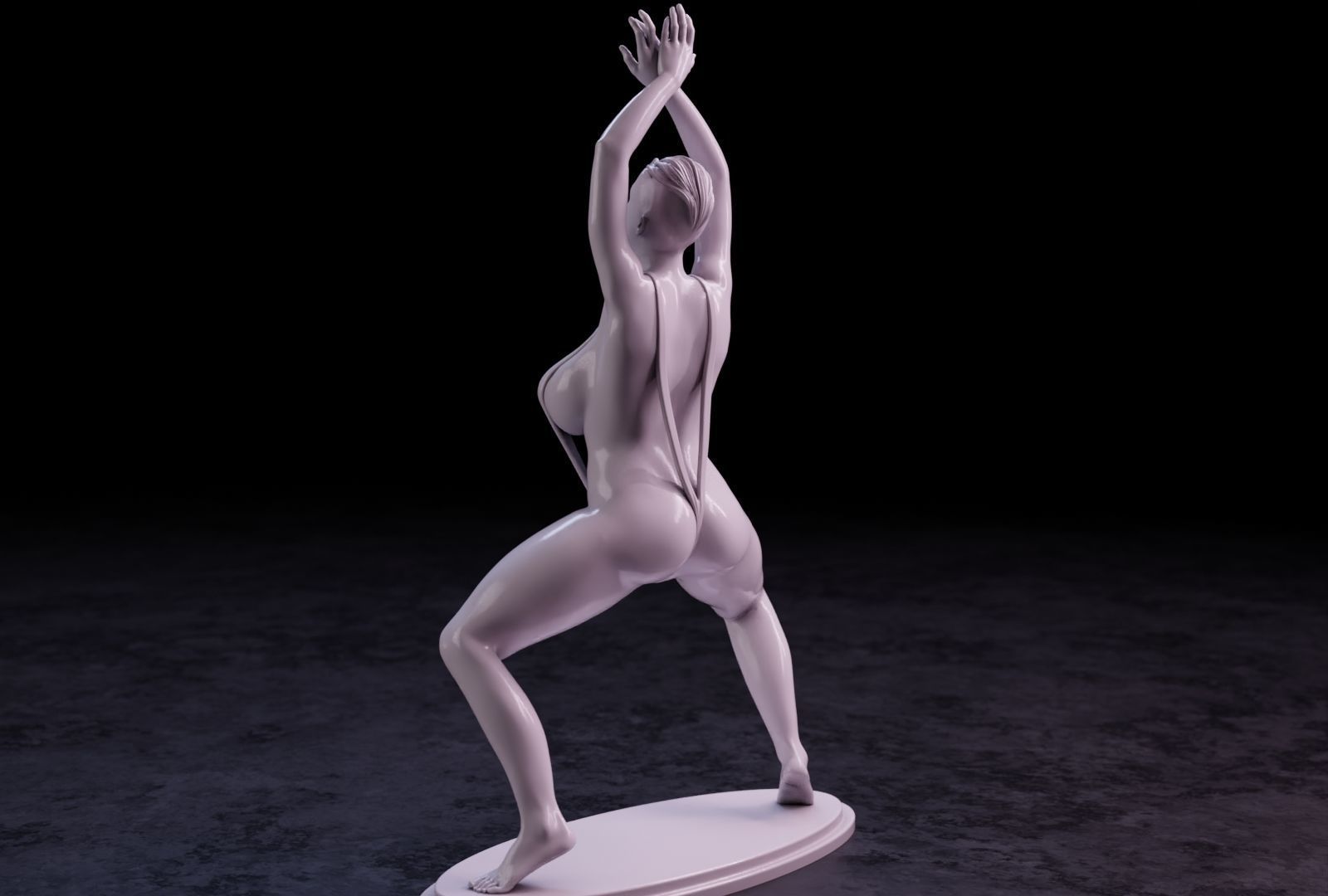Sexy girl 110 3D print model_15