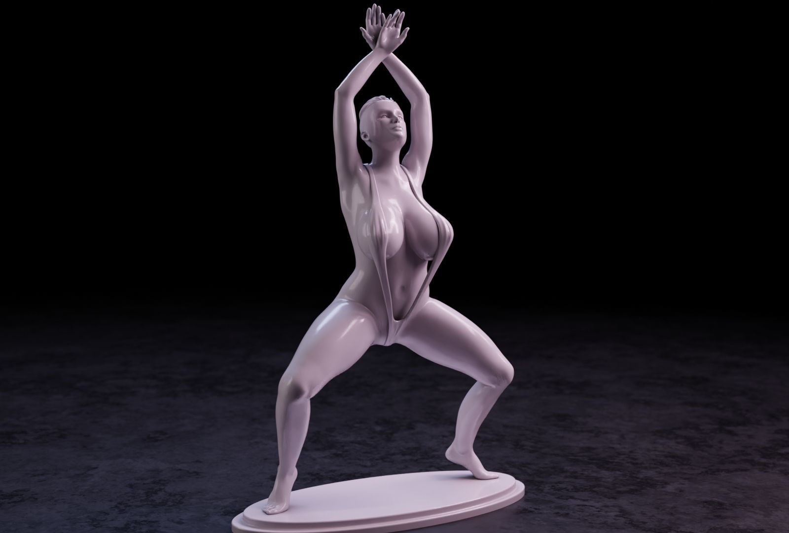 Sexy girl 110 3D print model_35