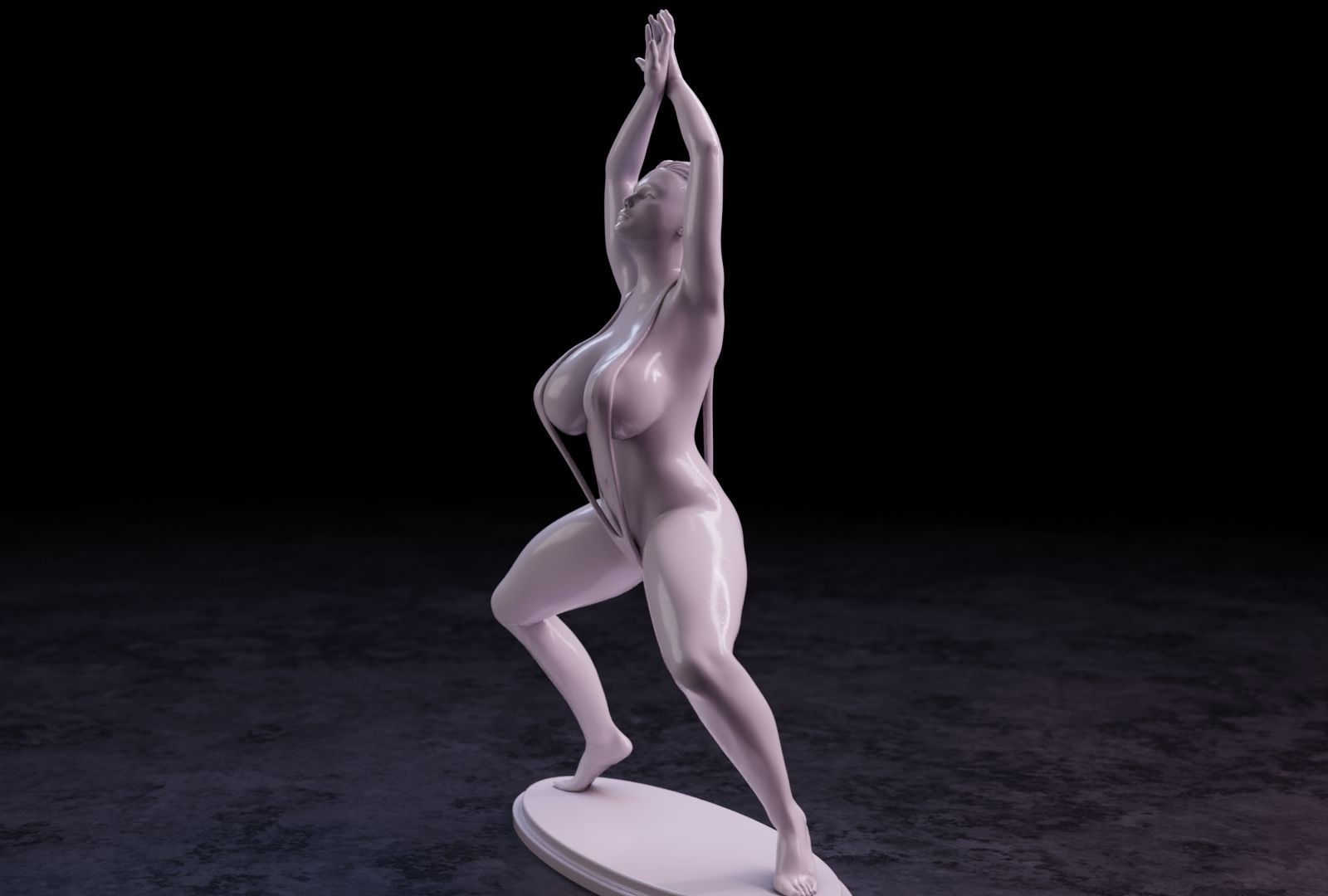 Sexy girl 110 3D print model_7
