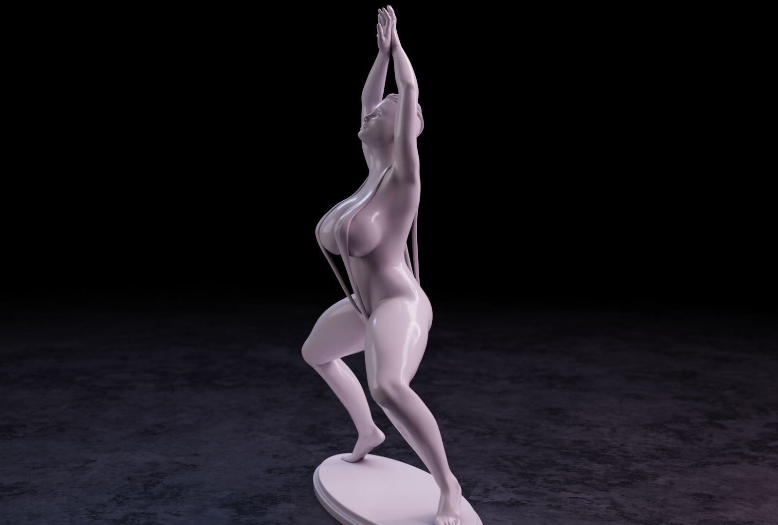 Sexy girl 110 3D print model_8