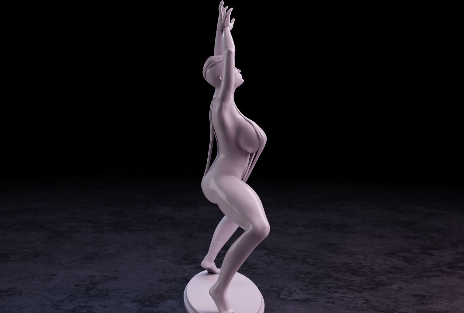 Sexy girl 110 3D print model_28